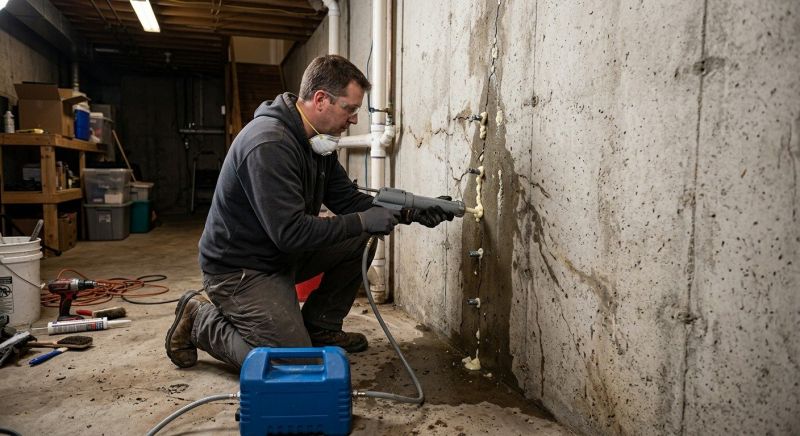 Basement Foundation Repair in Mount Pleasant, NC