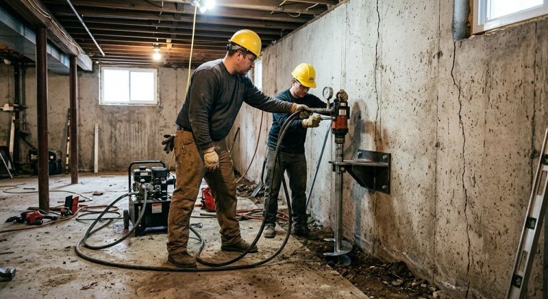 Basement Stabilization in Charlotte, NC