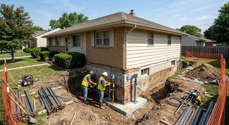 Building Foundation Repair in Rock Hill, SC