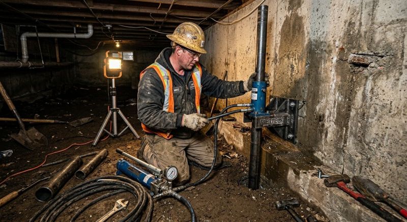 Concrete Foundation Leveling in Cornelius, NC
