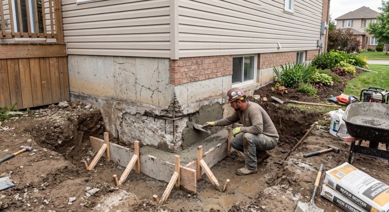 Concrete Foundation Repair in Mooresville, NC