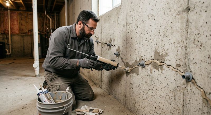 Cracked Foundation Repair in Mount Pleasant, NC