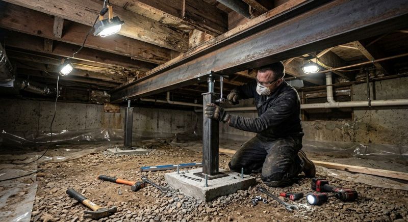 Crawlspace Structural Repair in Charlotte, NC