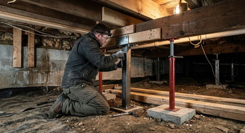 Crawlspace Structural Repair in Charlotte, NC