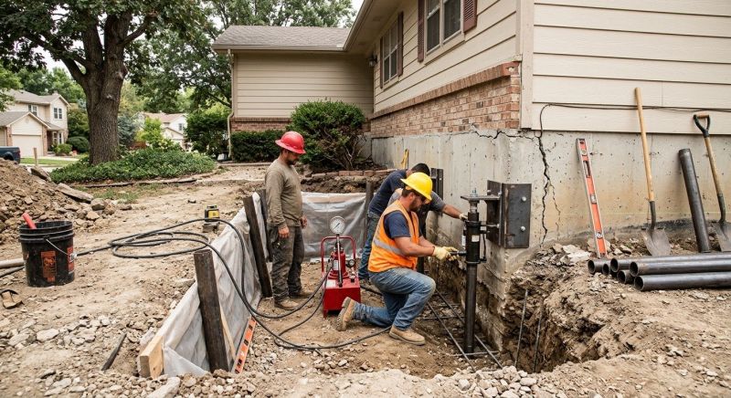 Foundation Damage Repair in Cornelius, NC