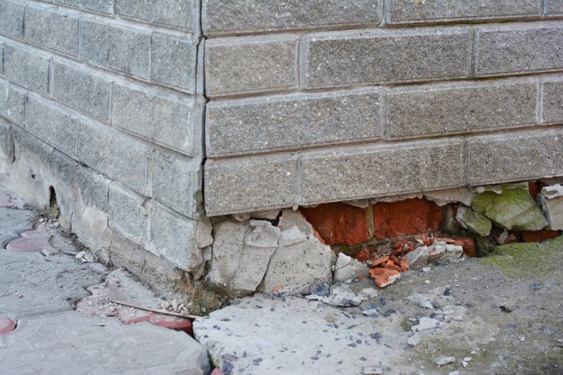 Foundation Damage Repair in Mount Holly, NC
