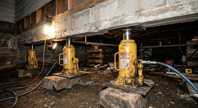 Foundation Jacking in Belmont, NC