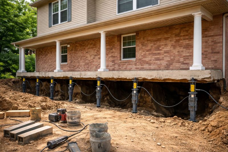 Foundation Jacking in Kannapolis, NC