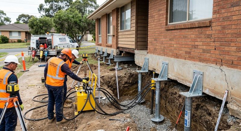 Foundation Jacking in Locust, NC