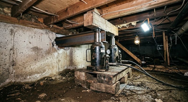 Foundation Jacking in Monroe, NC