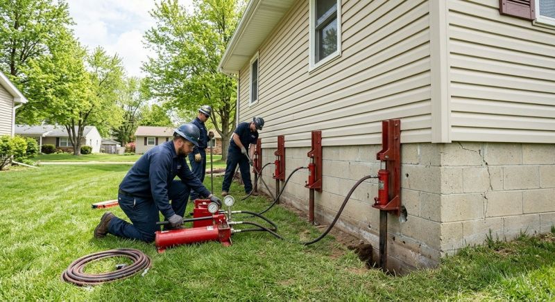 Foundation Jacking in Mount Pleasant, NC
