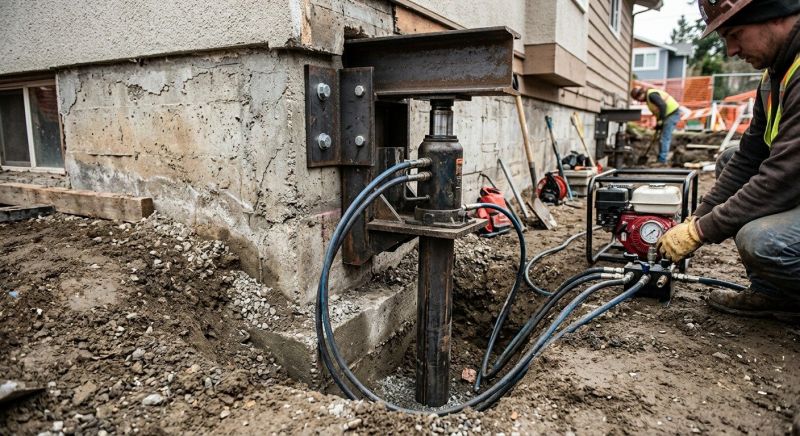 Foundation Lifting in Charlotte, NC