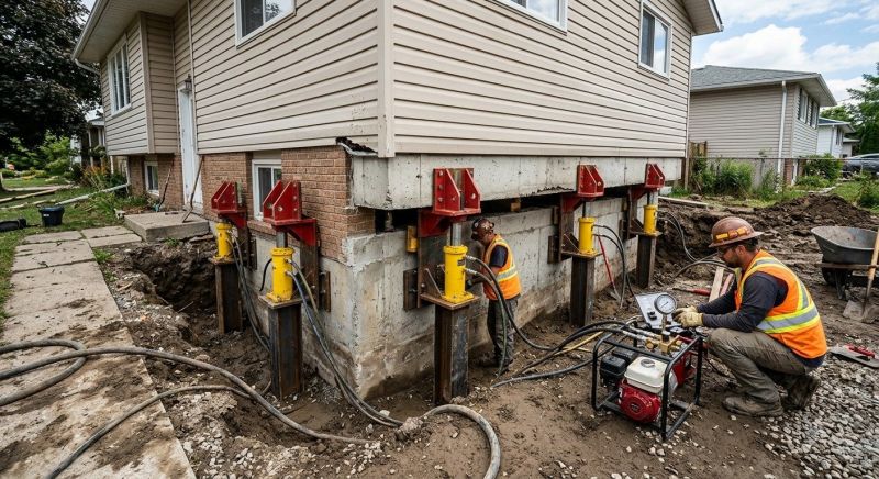 Foundation Lifting in York County, SC