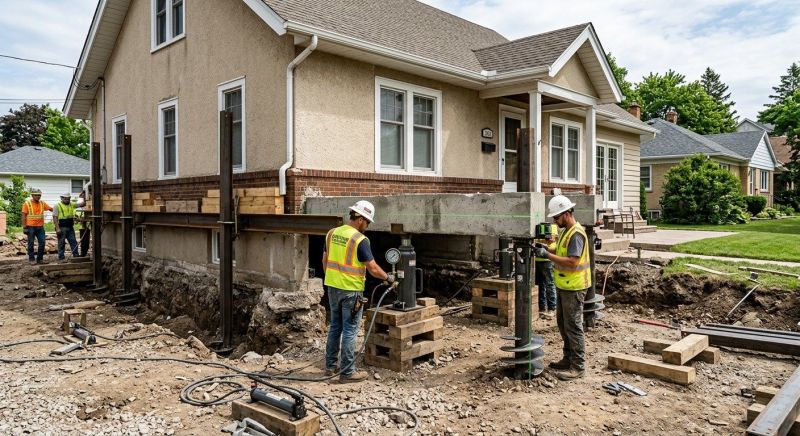 Foundation Releveling in Charlotte, NC