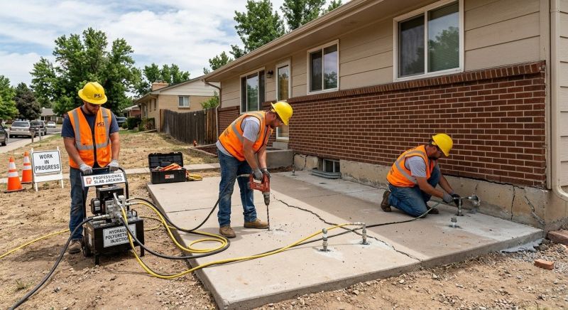 Foundation Slab Lifting in Charlotte, NC