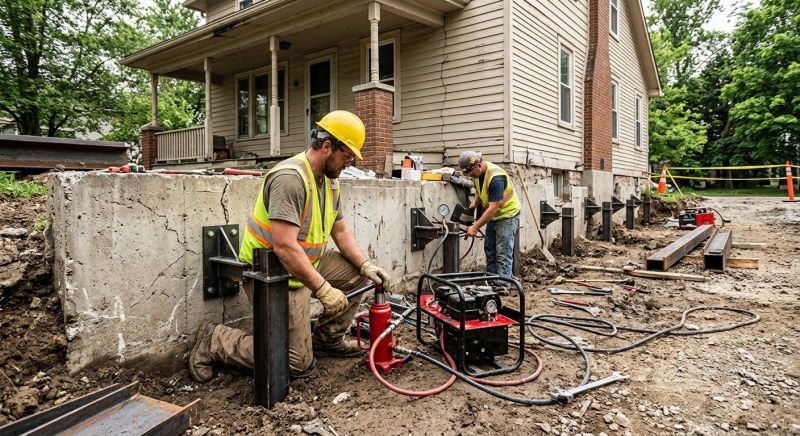 Foundation Stabilizing in Denver, NC