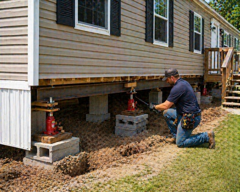 Home Foundation Leveling in Union County, NC