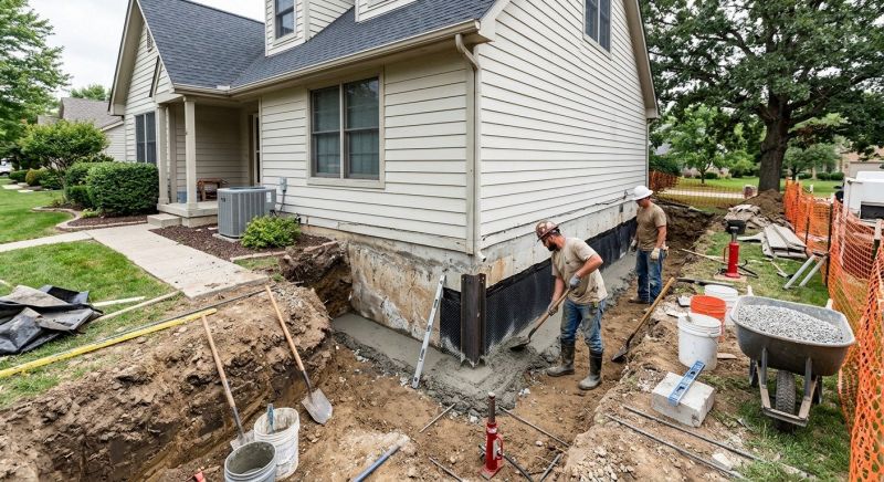 Home Foundation Repair in Indian Trail, NC
