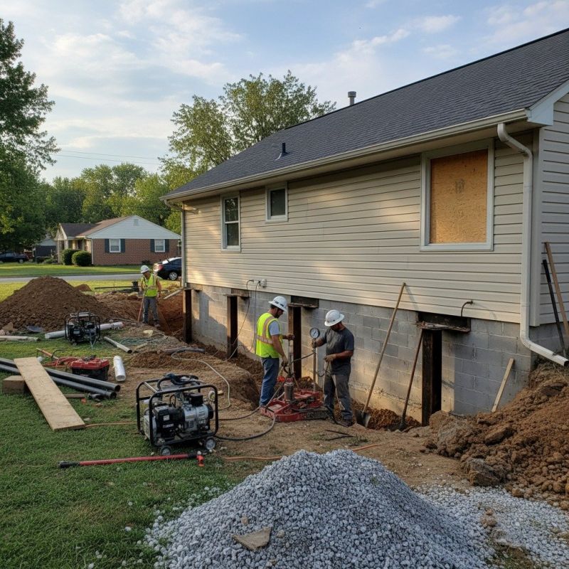 Home Foundation Repair in Union County, NC