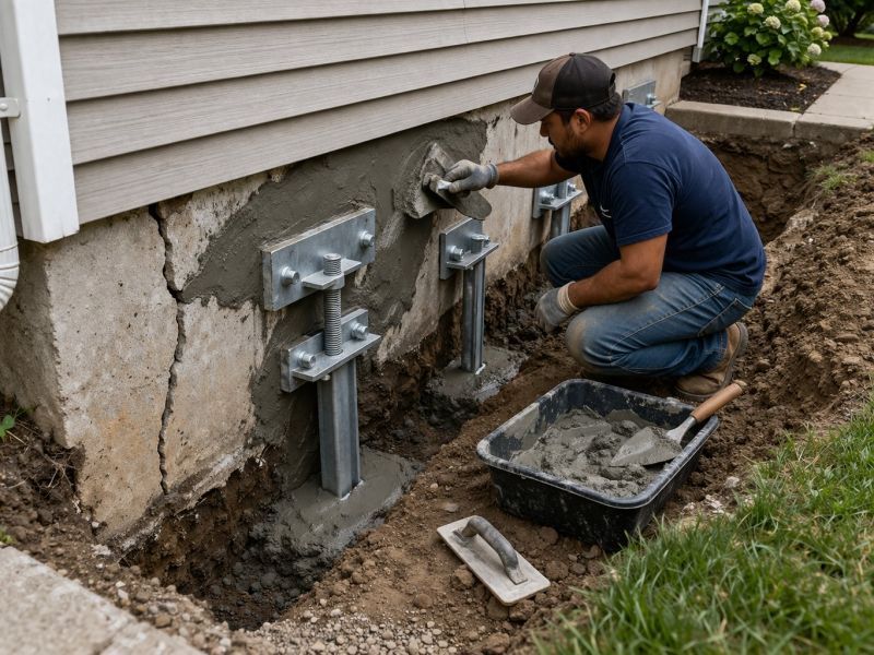 House Foundation Repair in York County, SC