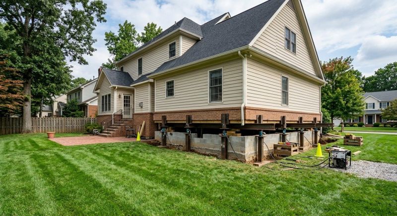 Settling Foundation Service in Huntersville, NC