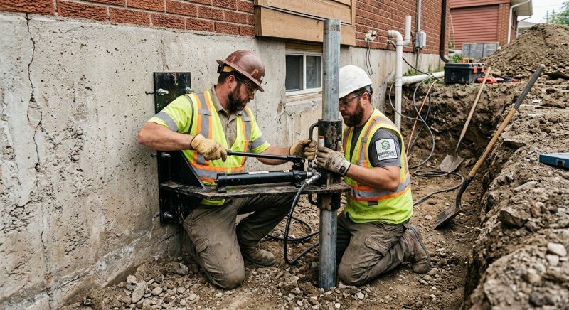 Settling Foundation Service in Mooresville, NC