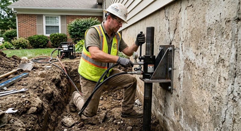 Settling Foundation Service in Rock Hill, SC