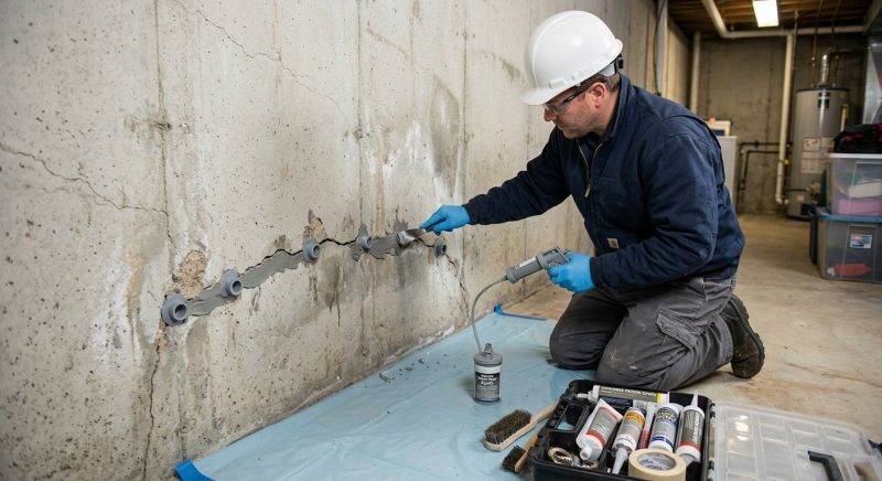 Structural Crack Repair in Charlotte, NC