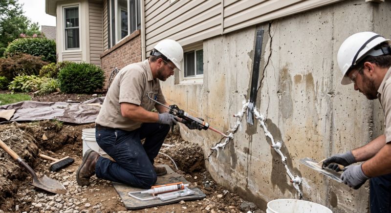 Structural Crack Repair in Charlotte, NC